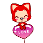 :love-balloon-raccoon-emoticon: