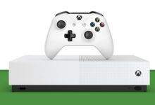 xbox one s all digital front