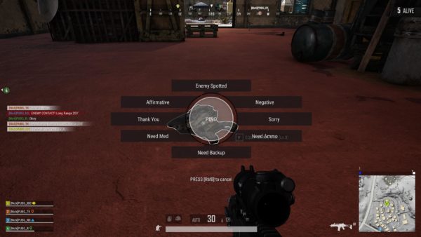 pubg new ping system radio comms 1