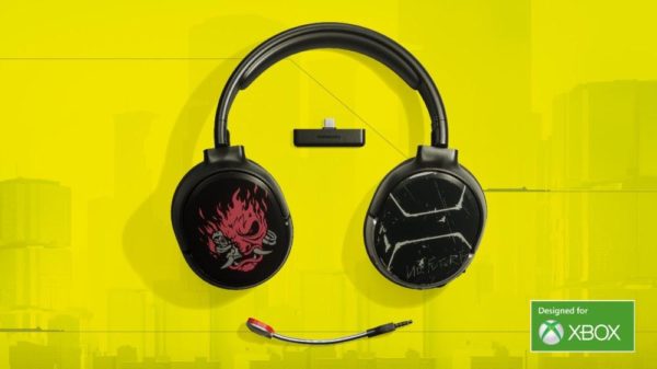 Cyberpunk 2077 Steel Series headset