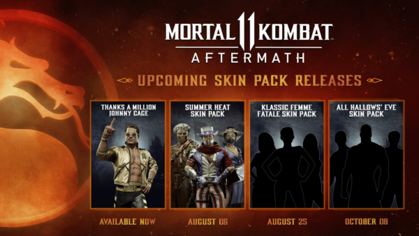 MK11 Aftermath Skinpacks Roadmap