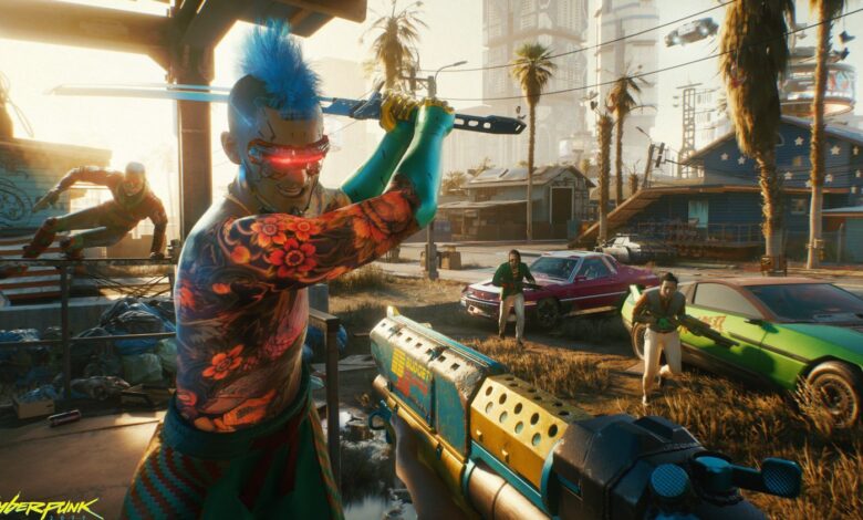 Cyberpunk2077 Always bring a gun to a knife fight RGB en.0 Cyberpunk2077 Always bring a gun to a knife fight RGB en.0