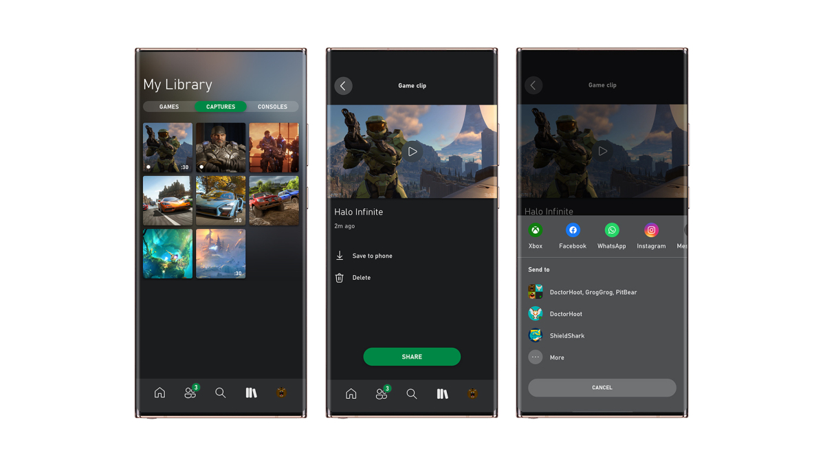 Xbox Mobile App Capture and Share Library Xbox Mobile App Capture and Share Library