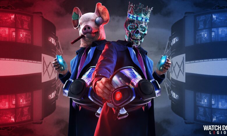 watch dogs legion ded coronet mask pig mask playstation 5 2880x1800 673