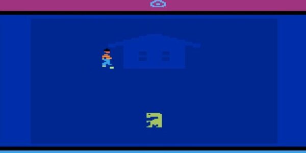Atari 2600 ET The Extra Terrestrial Screen