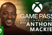 Anthony Mackies first time trying Xbox Game Pass Xbox Sessions