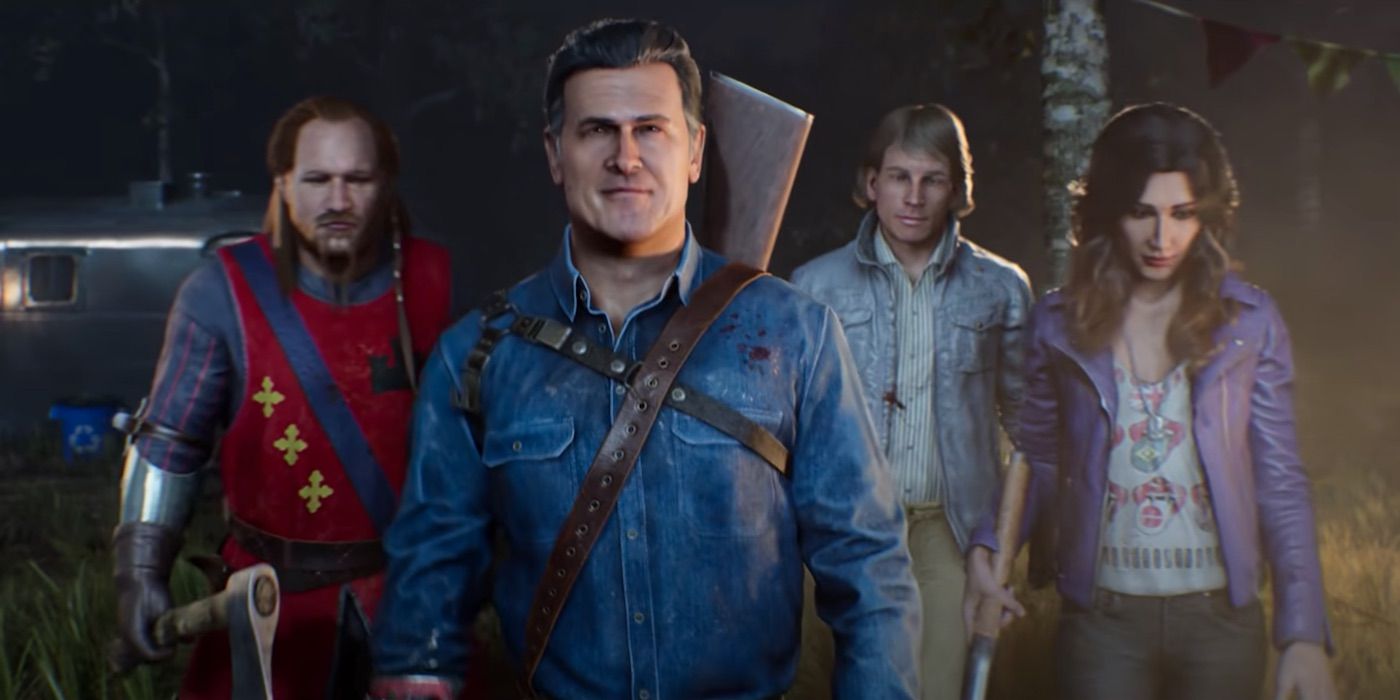 EvilDeadTheGame on X: Hey Evil Dead fans! When we set out to create a  brand new game worthy of the Evil Dead franchise, we knew it had to be  groovy as hell.